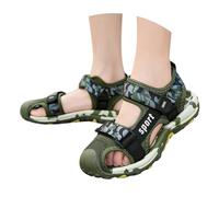 Générique Chaussures Randonnée Estivales Garçon, Sandales À Sangles Solides Et Protection Anti-Dérapante, Modèle Robuste - Habit De Camping, Tenue D’Aventure, Chaussure De Plein Air Résistante