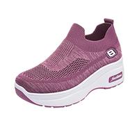 Générique Chaussures sans Lacets Femme Orthopédique Pas Cher sans Lacet Chaussures De Marche À Plateforme Orthopédique Légères Et Confortables Amortissement Accru Et des Pieds 2025