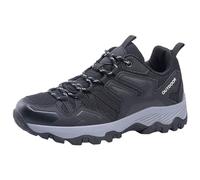 Générique Chaussures Sport Hommes Mode Respirantes Semelle Épaisse Confortables Randonnée Plein Air (Black, 43)