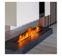 Générique Cheminée décorative avec Insert, humidificateur à Vapeur d'eau avec Flamme atomiseur 3D, Panneau supérieur Ultra-Mince de 3 mm (70 cm)
