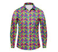 Générique Chemise A Paillette Homme, Chemise Doree Homme Chemise Or Homme Costume Homme Fluo Chemise Guitare Homme Tenue Disco Couple Annee 60 70 Accessoires Paillettes Homme