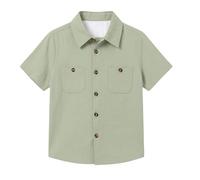 Générique Chemise De GarçOn,Chemises DéContractéEs à Manches Longues pour GarçOns Confortables Et éLéGantes Au Quotidien Design Classique