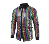 Générique Chemise Hippie Homme Annee 70, sur Chemise Homme Chemises A Fleurs Chemise Deguisement Homme Déguisement Années 70 Chemise Homme Pas Cher Costume Années 70 Chemise Disco Homme XXXL