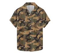 Générique Chemise Homme Chemisette Été Tee Shirt avec Poche Poitrine Léger T-Shirts Respirant Fincut Mode Léger Teeshirt Doux Tshirt Confortable Vêtements Mes Commandes Passées 01 Camouflage 3XL