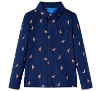 Générique Chemise pour Enfants Bleu Marine 116,Hauts pour Enfants,0.22KG-12976