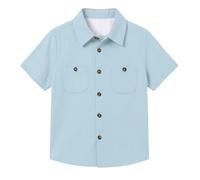 Générique Chemise pour Enfants,T-Shirt DéContracté à Manches Longues pour GarçOn en MéLange Doux Et Confortable IdéAl pour Jouer Et Aller à L'éCole