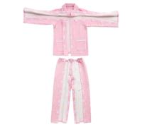 Générique Chemise pour Patient, Unisexe 2 Pack, Costume Post-Opération Homme Femme, Vêtements de Soins Confortables, Les Blouses d'allaitement et postopératoires sont faciles à Mettre et à enlever