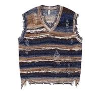 Générique Chemises En Vrac Pour Hommes Men's I Identify As An American Print Round Neck Tank Top Chandails Tuniques Blancs Pour Hommes (Khaki, M)