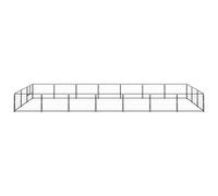 Générique Chenil Noir 21 m² Acier,Articles pour Animaux, Articles pour Animaux de Compagnie, Accessoires pour Chiens, Niches & enclos pour Chiens, Noir (Poids 45.25KG)
