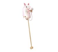 Générique Cheval à Bascule en Peluche Stick Horse avec Effets Sonores, Cadeau pour