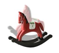 Générique Cheval à Bascule | Statue Classique Et Traditionnelle - Décoration pour Chambre À Thème Équestre | Cadeau pour Adultes Bureau Maison Élèves