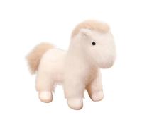 Générique Cheval en Peluche réaliste, Peluche Super Douce, Grand Jouet avec Tissu à r, Adorable pour Compagnon Animal, Design détaillé en, Jouet pour Adultes et Jeunes, ajout à n'importe