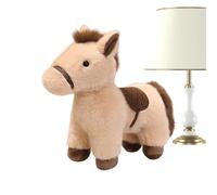 Générique Cheval en Peluche,Très Douce, Très et à r - Animaux en Peluche Douce et Mignonne Cheval,pour Canapé Chambre Lit Divan Voiture Chaise Bureau Salon