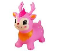 Générique Cheval Rebondissant,Cheval Gonflable à Enfourcher - Animal à Sauter pour | pour Usage Intérieur Extérieur Jardin Anniversaire Filles Garçons