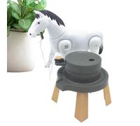 Générique Cheval Set Meule Électrique et Figurines Animaux Tracteurs