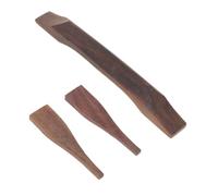 Générique chevalet classique pièces de selle de chevalet en bois poli pour guitare acoustique jazz avec bridge saddle kit pour scène et pratique quotidienne