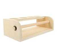 Générique Chevalet Créatif en Bois Léger pour Rouleau de Papier, Support de Rangement Facile à Utiliser Design Simple et Élégant pour Bureau ou Atelier D'art