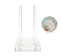 Générique Chevalet De Présentation en Acrylique - Réglable Transparent - Support pour Cadre Photo,pour Bureau Table Salon Salle D'Étude Télétravail Disque Vinyle Plateau Carte Œuvre