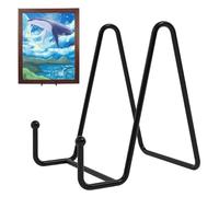 Générique Chevalet pour tableaux,Support de livre de cuisine Support d'image | Présentoir de table en fer, support de cadre en métal, décorative pour livre, photo, photo et plateau, art de table