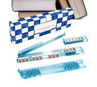 Générique Chevalets - Plateau magnétique pour tuiles acryliques Effet écaille | Racks | pour Jeu, Voyages, Maison, débutants, entraînement, Billard