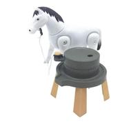 Générique Chevaux Coffret Meule Électrique Et Figurines Animaux Tracteurs