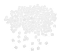 Générique Cheville de Charnière et Utilisation Polyvalente en Nylon Blanc M4x9mm 200 Pièces, Conception Dissimulée pour Portes D'armoire pour Installation de Meubles et Salles de Bain