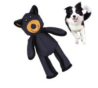 Générique Chew Toys Dogs, Plush Bear Squeaky Chewer, Interactive Play Aid with, Compact Training with Sl esign, Premium Toy Support for Puppies Adults, Best Daily Fun for Yard Garden