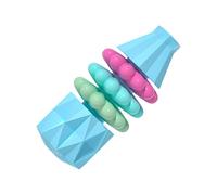 Générique Chew Toys for Dogs, Vase Shaped Puppy Teething Toys, Interactive Game and Training Reward Tool, Boredom Relief for Grinding and Oral Hygiene, 4.13 x 1.77 x 1.77 inches