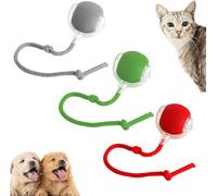 Générique Chewie Viral Rolling Ball,Interactive Rolling Dog Ball,Chewie Doggie Ball,Chewie Viral Rolling Dog Ball,Motion Activate Rolling Pet Toys,360° Smart Automatic Rolling Pet Ball (3 pcs-Mix)