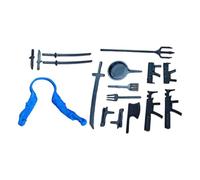 Générique Chicken Arms - 3D Printed Funny Soldier Action Figure Props, Chickens Hands Neck Wsear Toy | for Parties Photoshoots Pranks Cosplay Enrichment Toys Role Play and Others