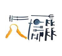 Générique Chicken Arms - 3D Printed Funny Soldier Action Figure Props, Chickens Hands Neck Wsear Toy | for Parties Photoshoots Pranks Cosplay Enrichment Toys Role Play and Others