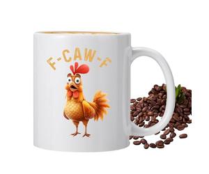 Générique Chicken Cup - 350ml Ceramic Rooster Coffee Mug, Funny Animal Drinking Cup For Coffee Tea Beer Juice Wine Milk | Novelty Gift For Men Women Friends Family Coworkers Home Kitchen Office Decor