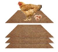 Générique Chicken Nesting Pads - 4 Pieces Chicken Nest Mat | Reusable Hen Nesting Pad, Poultry Habitat Supplies for Winter Brooding Farm Coop Backyard Pasture Livestock Pet Indoor Outdoor Barn Garden