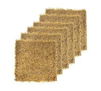 Générique Chicken Nesting Pads, Washable Chicks Bedding, 11.81x11.81x1.18 inches 6 Pieces Reusable Nest Liners, Artificial Nesting Material, Ideal Poultry Accessories for Farm, Garden