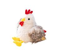 Générique Chicken Plush Toy - Chicken Plush | Soft Gentle Realistic Interactive Pillow | Soft Plushs Rooster | Animal Cute Chick Farm For Family Kids Boy Girl Birthday Travel Home Indoor