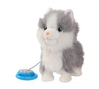 Générique Chien en Peluche Électrique | Animal de Compagnie Qui Remue la Queue et Chante | Animal Électronique Interactif Câlin - pour Enfant Garçon Fête Anniversaire Noël Nouvel an