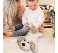 Générique Chien en Peluche,Jouet Doux avec Un Design d'abeille - Chien Allongé - pour Et Adultes Chambre D'Chambre À Coucher Séjour Canapé Chaise Étagère Bureau Lit