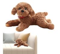 Générique Chien Peluche - 48cm Taille | Peluche et Coton PP Jouet Doux Apaisant, Chiot Peluches pour Chambre Enfant Maison Décoration Compagnon Voiture Dortoir Cadeau Confort