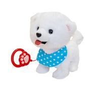 Générique Chien Qui aboie | Chien en Peluche Parlant et remuant la Queue, 27x21x13 cm Chiot réaliste Qui Marche et Chante - - Jeu interactif pour Les, Les Vacances, l'anniversaire, Noël