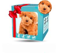 Générique Chien Robot 2025 pour Version améliorée, Mon Chiot Robot réaliste Qui agit comme Un Vrai Chiot - Marche, aboie, remue la Queue,Un Chien Jouet Qui Marche et aboie