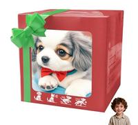 Générique Chien Robot, 2026 New Mon Chiot Robot Réaliste, Jouet Interactif pour Chiot, Cadeau pour Enfants Et Adultes, Qui Se Comporte comme Un Vrai : Il Marche, Aboie (#f)