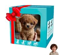 Générique Chien Robot, 2026 New Mon Chiot Robot Réaliste, Jouet Interactif pour Chiot, Cadeau pour Enfants Et Adultes, Qui Se Comporte comme Un Vrai : Il Marche, Aboie (#c)