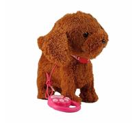 Générique Chien Robot | Animal en Peluche Chantant Alimenté par Piles - Robot Canin Simulant Un Vrai Chiot,pour Le Jeu, l'Apprentissage, Les, Fêtes d'anniversaire et Décoration