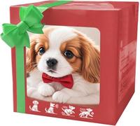 Générique Chien Robot, Mon Chiot robotique réaliste, Jouet interactif pour Chiot robotique, Cadeau électronique pour Animaux de Compagnie pour Enfants Adultes (E)