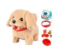 Générique Chien Robot Peluche Électronique Interactive Animal de Compagnie | Robot Réaliste Au Comportement De Vrai Chiot Animal en Peluche pour le