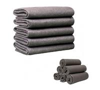Générique Chiffon Microfibre et Fibre deCarbone Ultra-Absorbant: Anti-Calcaire, Anti-Traces pour Vitres- Réutilisable, Lavable