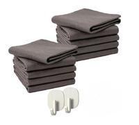 Générique Chiffon Nanofibre Ultra-Absorbant Anti-Calcaire, Magic Clean Chiffon,Microfibre vitre Nettoyage Efficace pour Miroirs, Vitres Voiture, Cuisine Et Salle De Bain