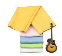 Générique Chiffons en Microfibre pour Le Nettoyage | 5 Pièces Lingettes pour Piano | Tissu Résistant aux Rayures et Anti-Statique Violon, Guitare, Basse Électrique et Instruments à Vent
