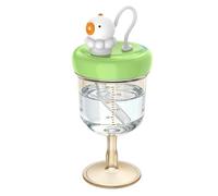 Générique Child Goblet Cup - Cute Spill-Proof Portable | Kids Goblet Cup for Age Over 12 Months,for Outdoor Camping Picnic Daycare Nursery Boys Girls Age Over 12 Months