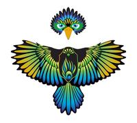 Générique Children’s Eagle Wing Costume With Bird, Polyester Cloak 120x77cm/47x30in, Role Play Outfit For Boys And Girls, Performance Dress-Up Cape, Fun Gift For Kids, Lightweight 80g